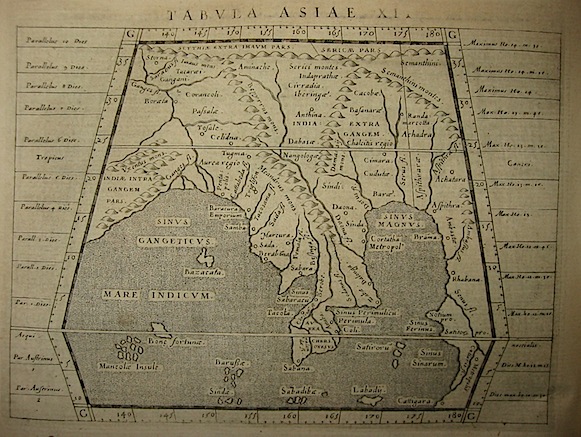 Magini Giovanni Antonio Tabula Asiae XI 1620 Padova 